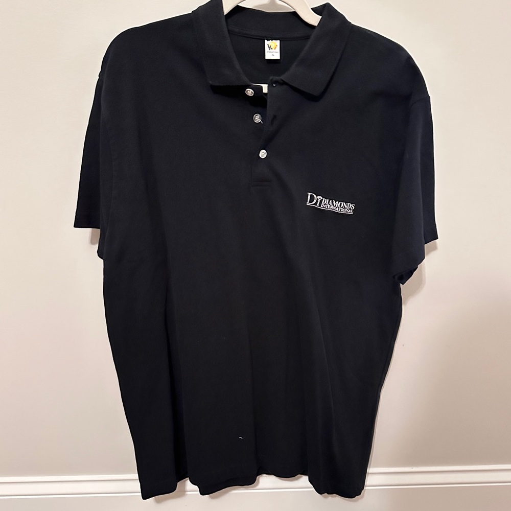 Diamonds International black polo